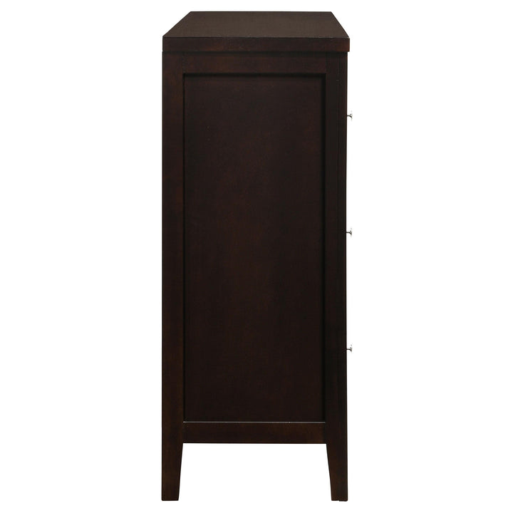 Carlton 6-drawer Dresser Cappuccino