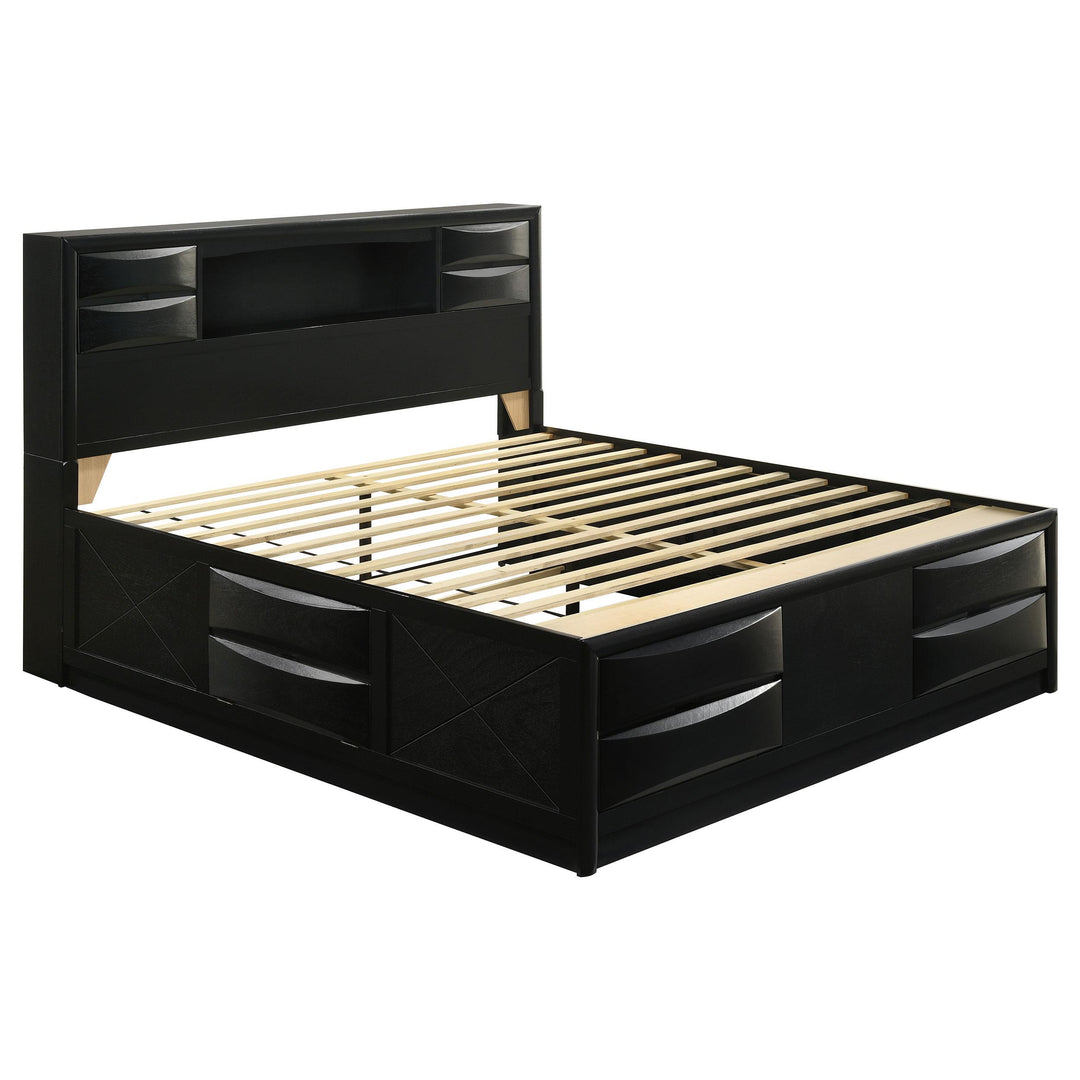 Briana 5-piece Eastern King Bedroom Set Black