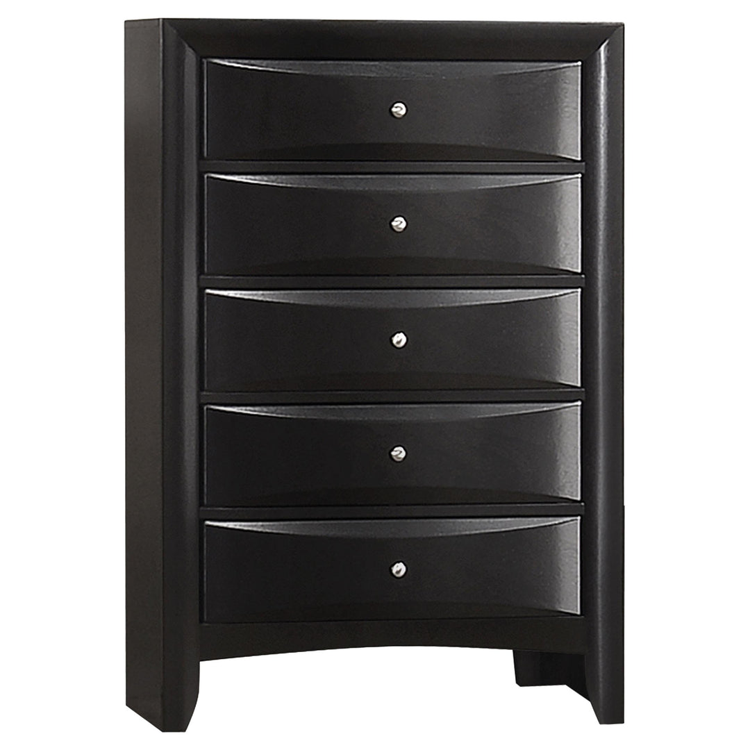 Briana 5-piece Eastern King Bedroom Set Black