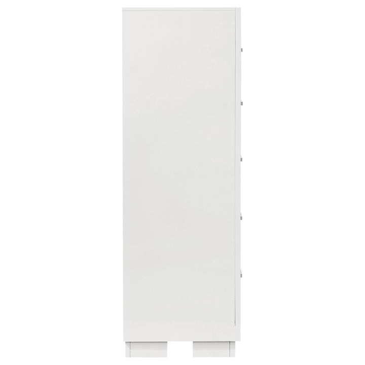 Jessica 5-drawer Bedroom Chest Snow White