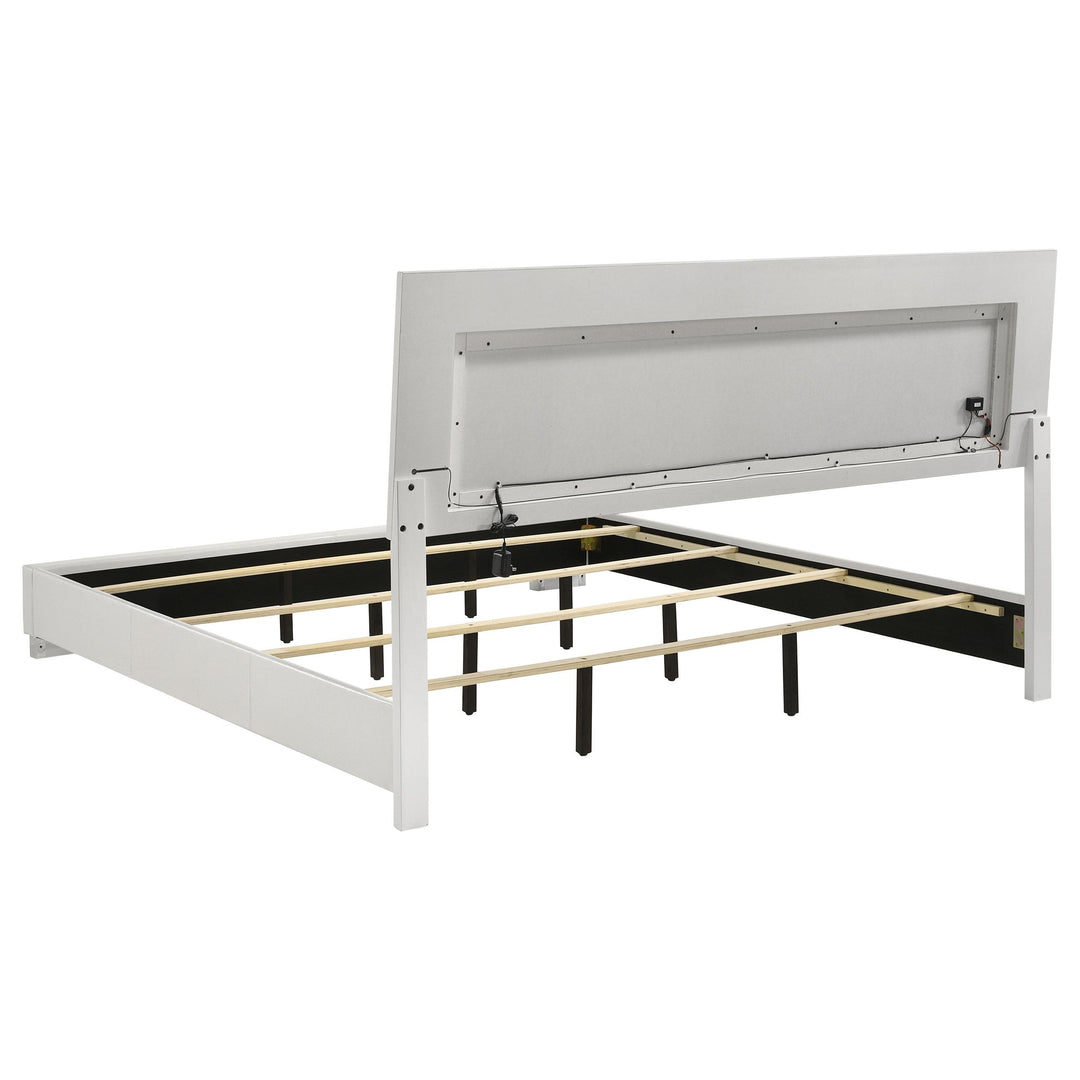 Felicity 6-piece California King Bedroom Set White Gloss
