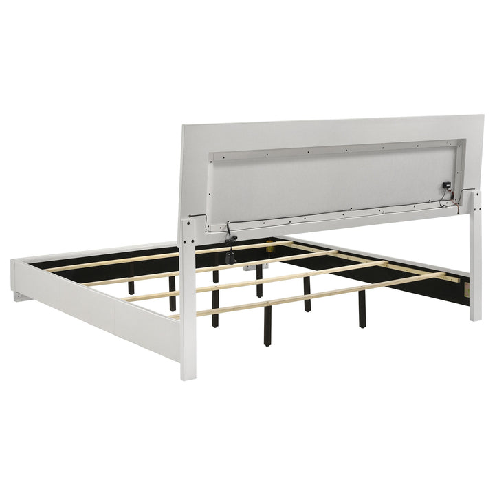 Felicity 6-piece California King Bedroom Set White Gloss