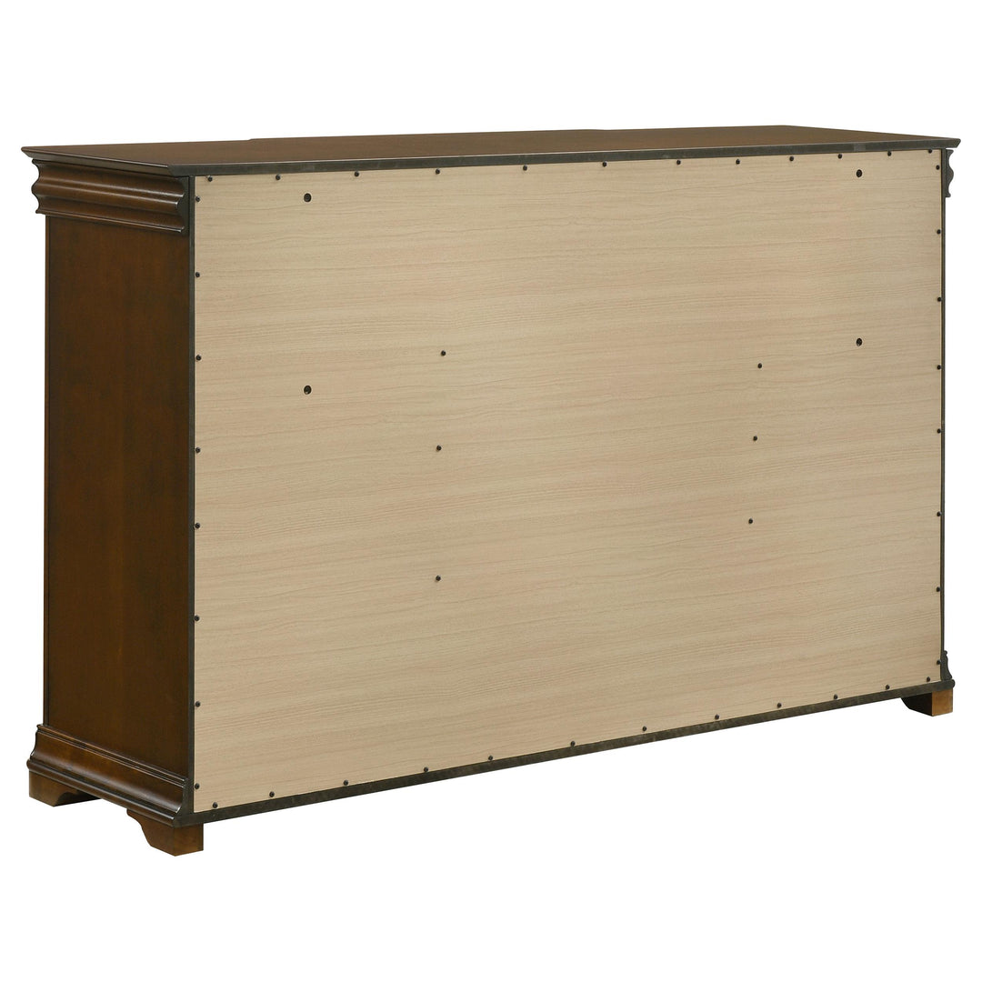 Garland 4-piece Eastern King Bedroom Set Brown Cherry