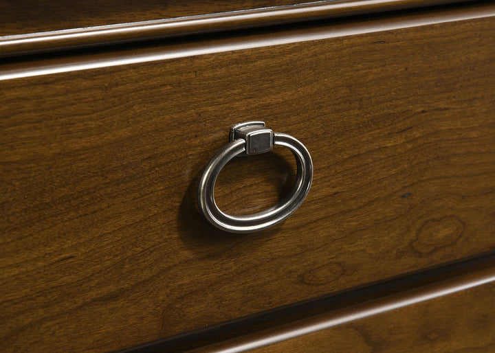Garland 9-drawer Bedroom Dresser with Mirror Brown Cherry