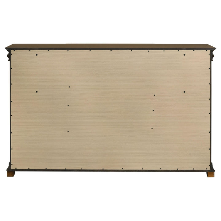 Garland 9-drawer Bedroom Dresser Cabinet Brown Cherry