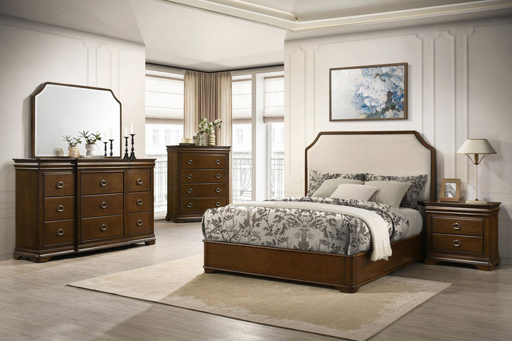 Garland 9-drawer Bedroom Dresser Cabinet Brown Cherry