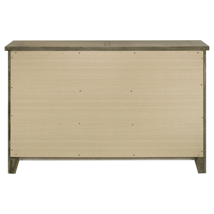 Hazlewood 6-drawer Bedroom Dresser Cabinet Vineyard Oak