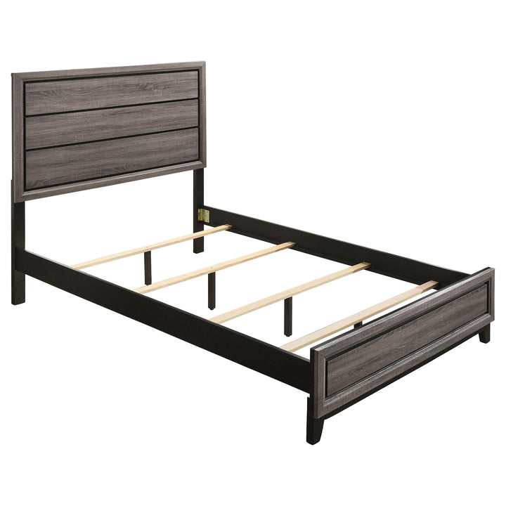 Watson Four-piece Full Bedroom Set Grey Oak