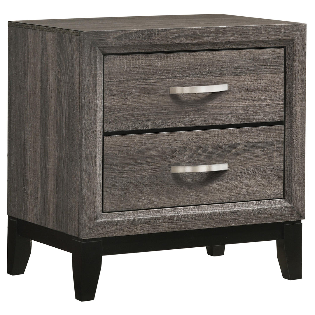 Watson Five-piece Eastern King Bedroom Set Grey Oak