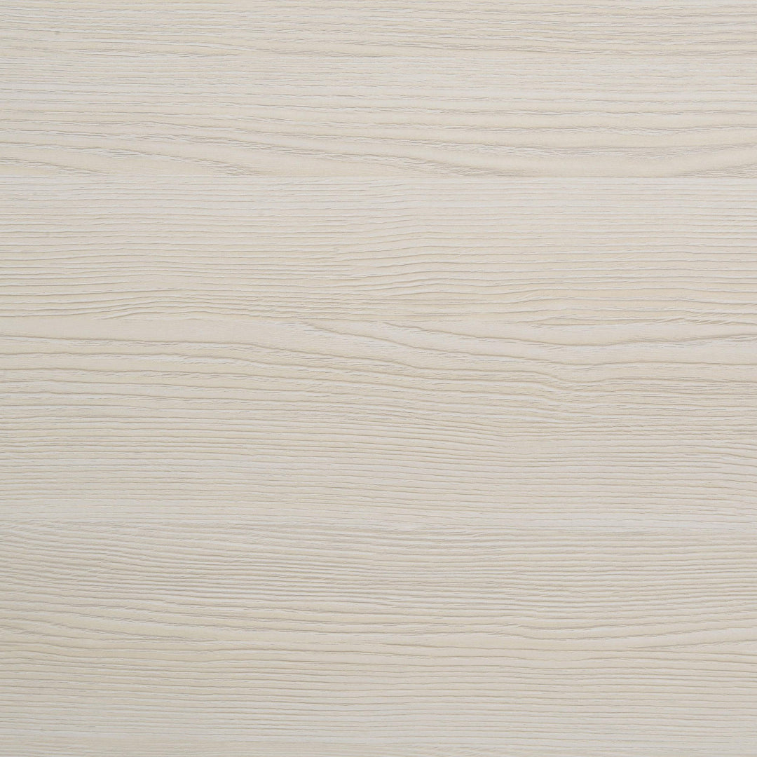 Hyland Wood Queen LED Panel Bed Natural and White