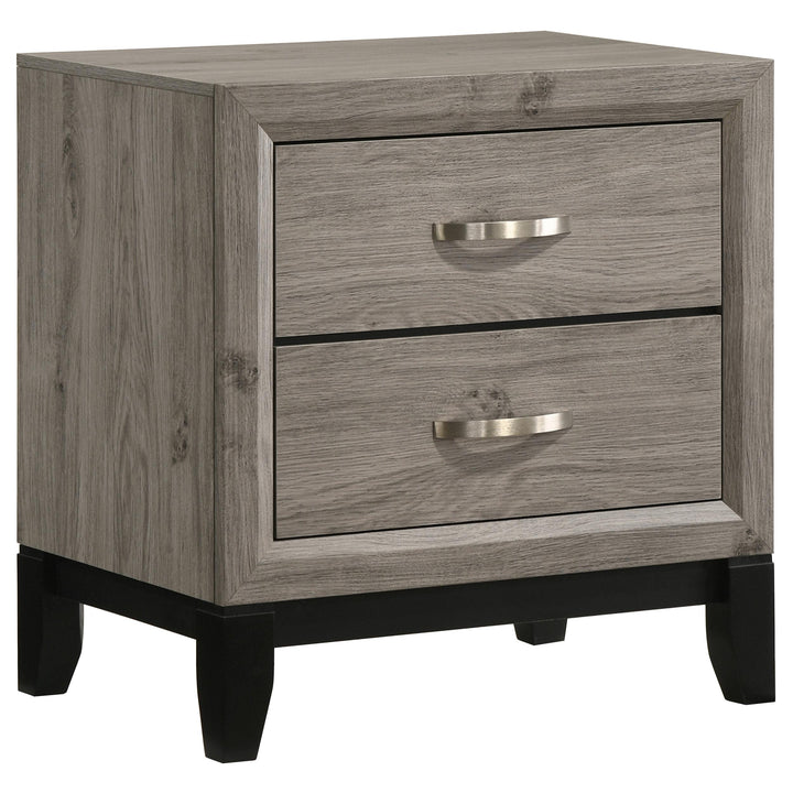 Valen Four-piece Eastern King Bedroom Set Light Taupe