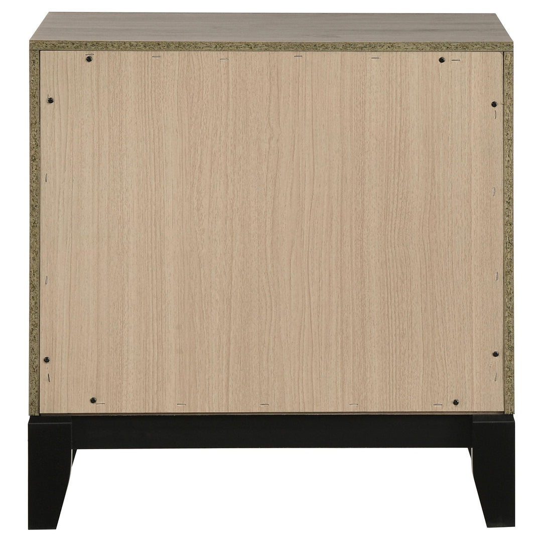 Valen 2-drawer Nightstand Bedside Table Light Taupe