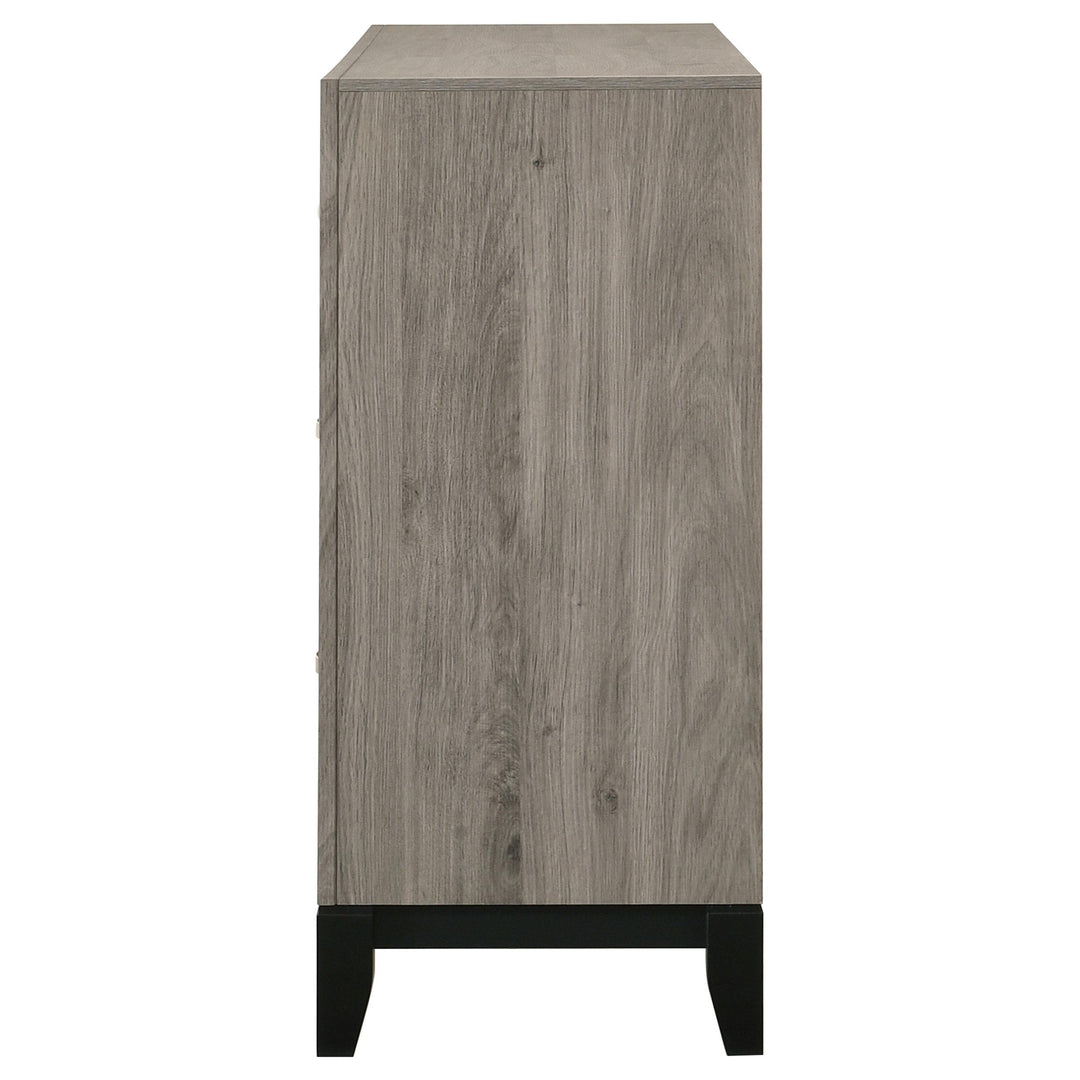 Valen 6-drawer Bedroom Dresser Cabinet Light Taupe