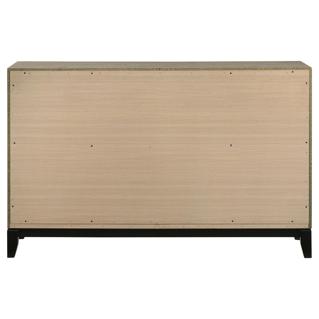 Valen 6-drawer Bedroom Dresser Cabinet Light Taupe