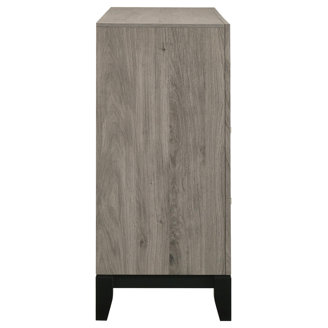 Valen 6-drawer Bedroom Dresser Cabinet Light Taupe