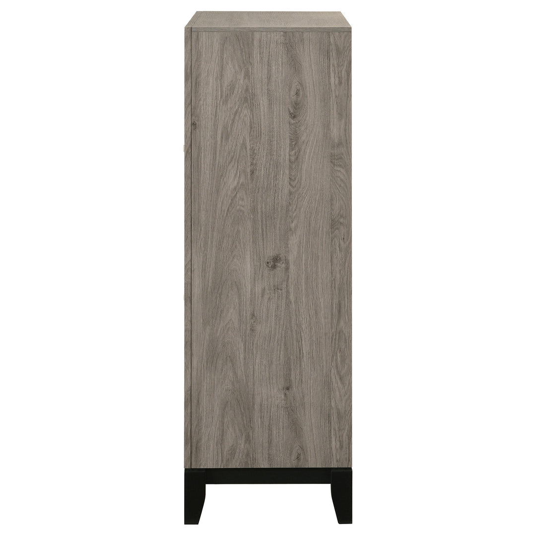 Valen 5-drawer Bedroom Chest of Drawers Light Taupe