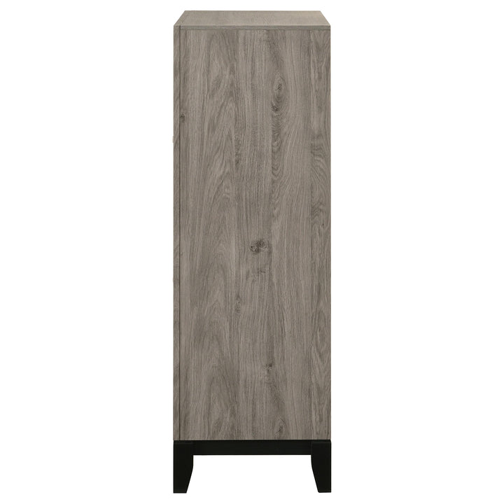 Valen 5-drawer Bedroom Chest of Drawers Light Taupe
