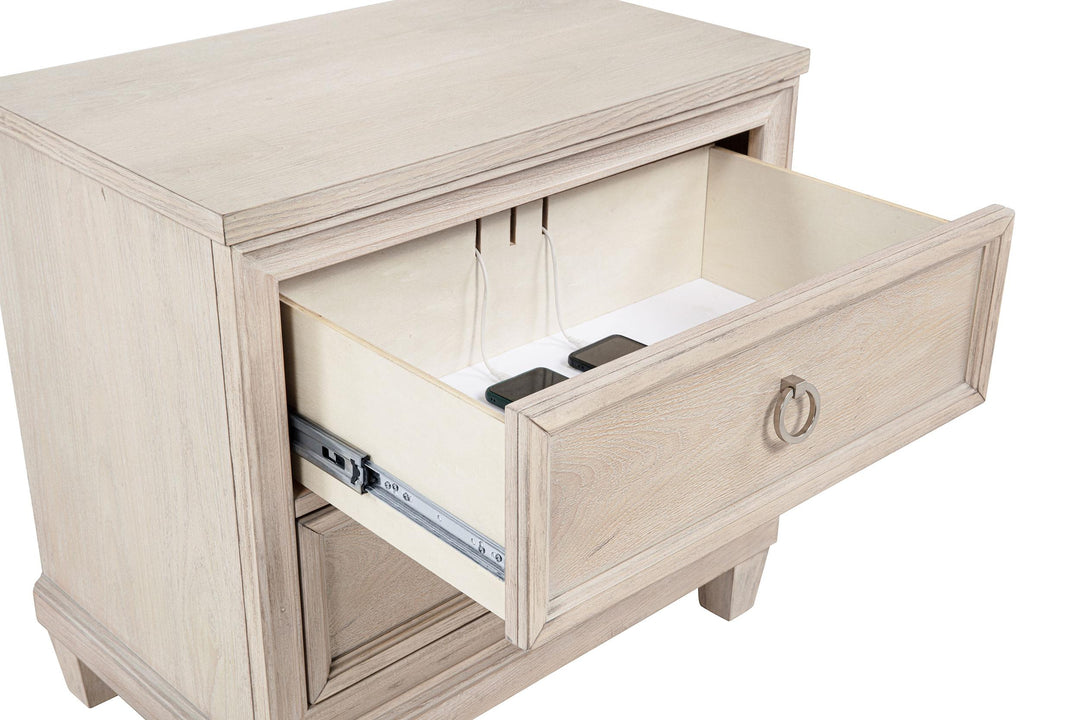 Pembroke 4-piece Queen Bedroom Set Washed Oak