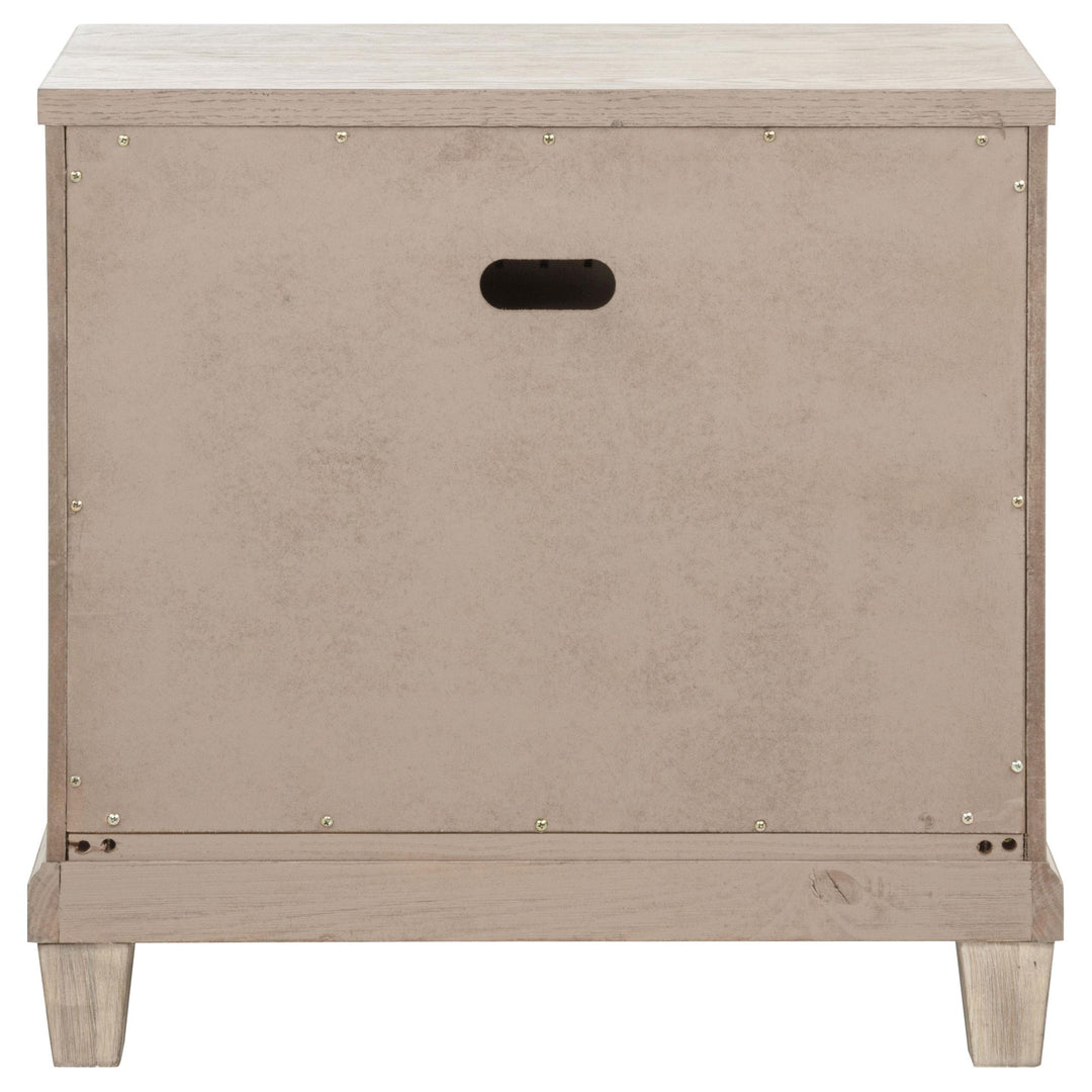 Pembroke 2-drawer Nightstand Bedside Table Washed Oak