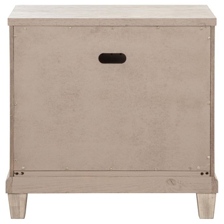 Pembroke 2-drawer Nightstand Bedside Table Washed Oak