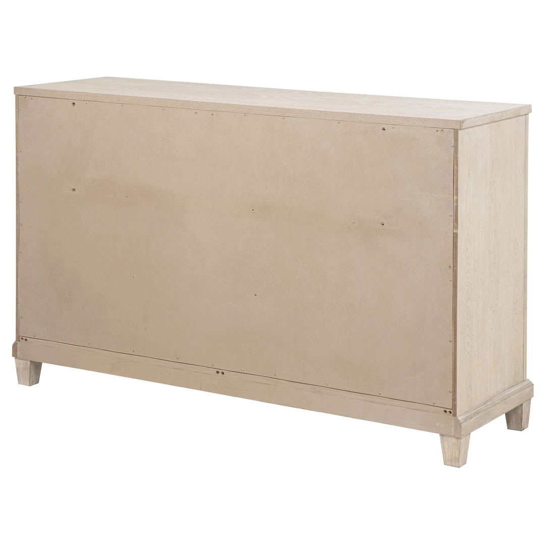 Pembroke 6-drawer Bedroom Dresser Cabinet Washed Oak