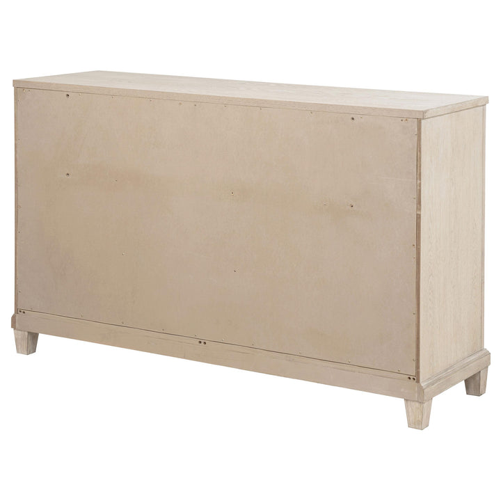 Pembroke 6-drawer Bedroom Dresser Cabinet Washed Oak