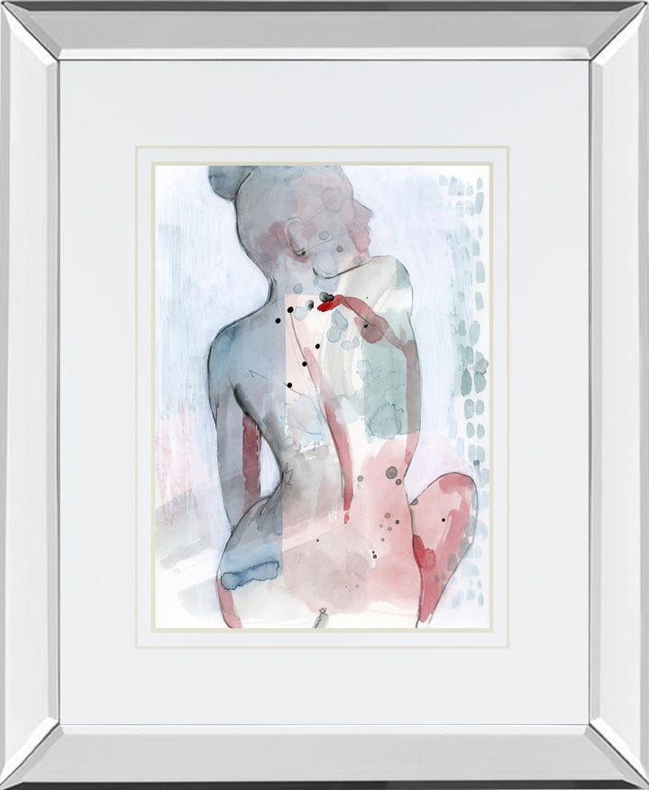 Modern Madonna II By Grace Popp, Mirrored Frame - Gray