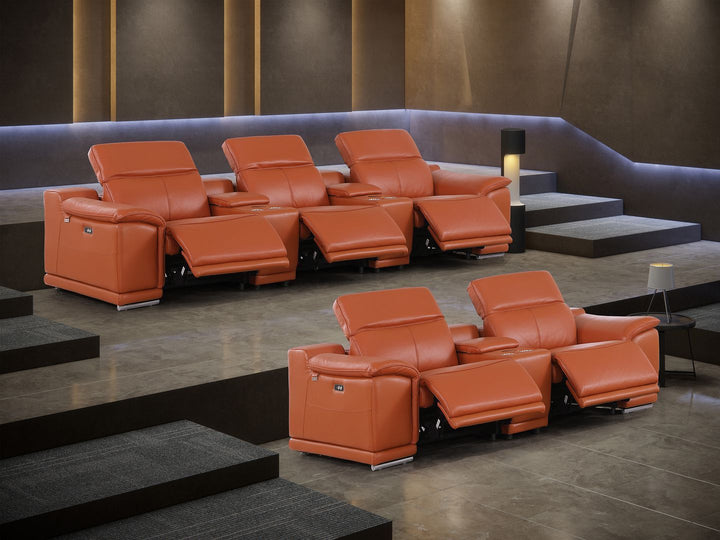 9762 - 8-Piece Modular Power Reclining Sofa And Console Loveseat Set With