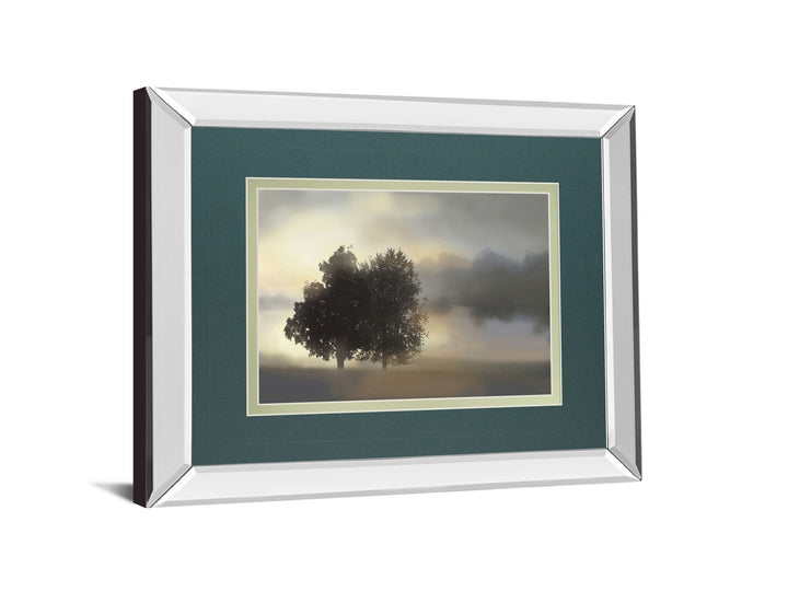 Misty Morning By Nan - Framed Print Wall Art - Dark Gray