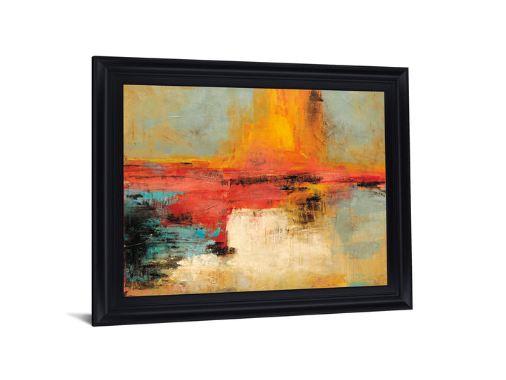 Solar Ember - 28" x 34" Framed Wall Art