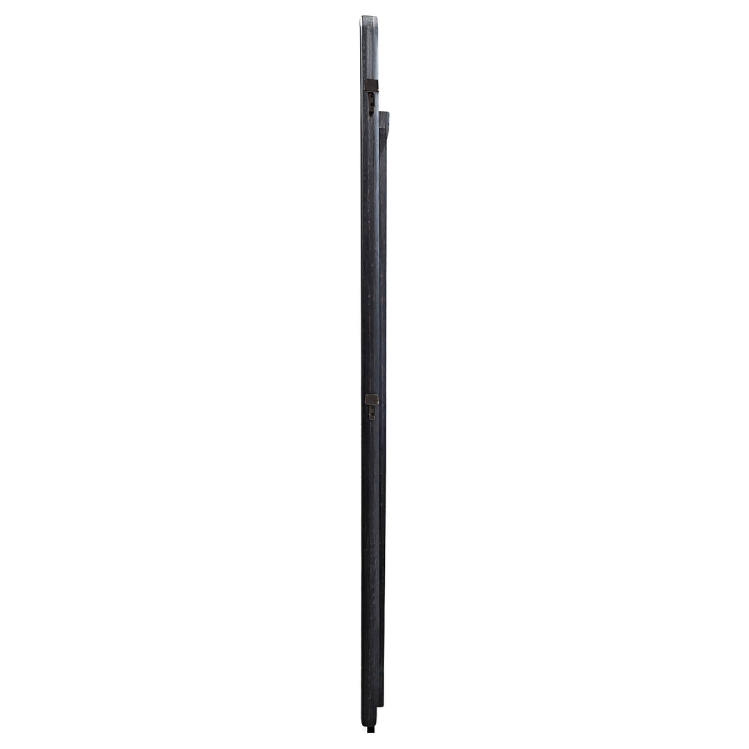 Leandro 76-inch Full Length Floor Mirror Burnished Black
