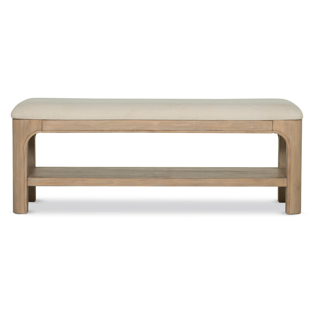 Solano 52-inch Bedroom Bed End Bench Weathered Mango