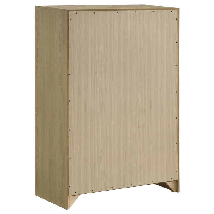 Hendricks 5-piece Queen Bedroom Set Light Oak