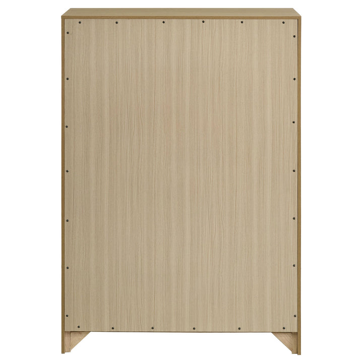 Hendricks 5-drawer Bedroom Chest of Drawers Light Oak