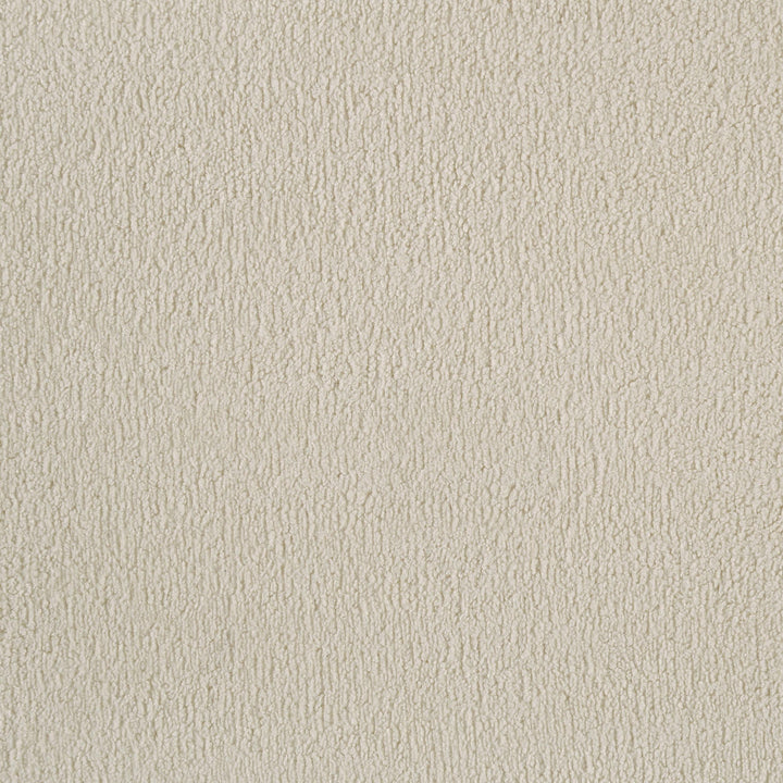 Bennett 78-inch Eastern King Upholstered Panel Bed Cream and Light Oak