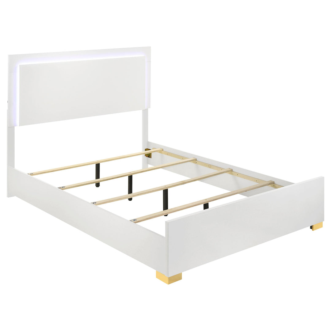 Marceline 4-piece Eastern King Bedroom Set White