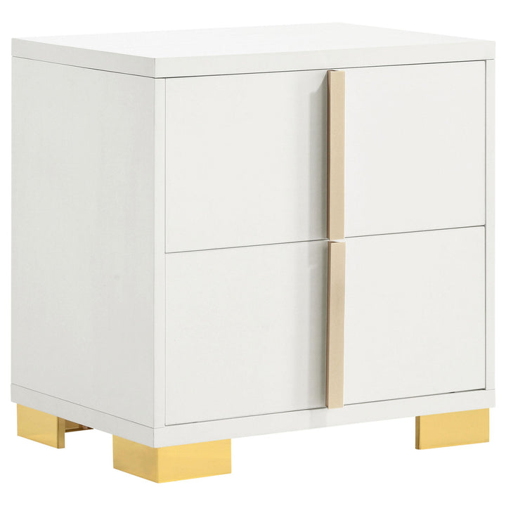 Marceline 4-piece Eastern King Bedroom Set White