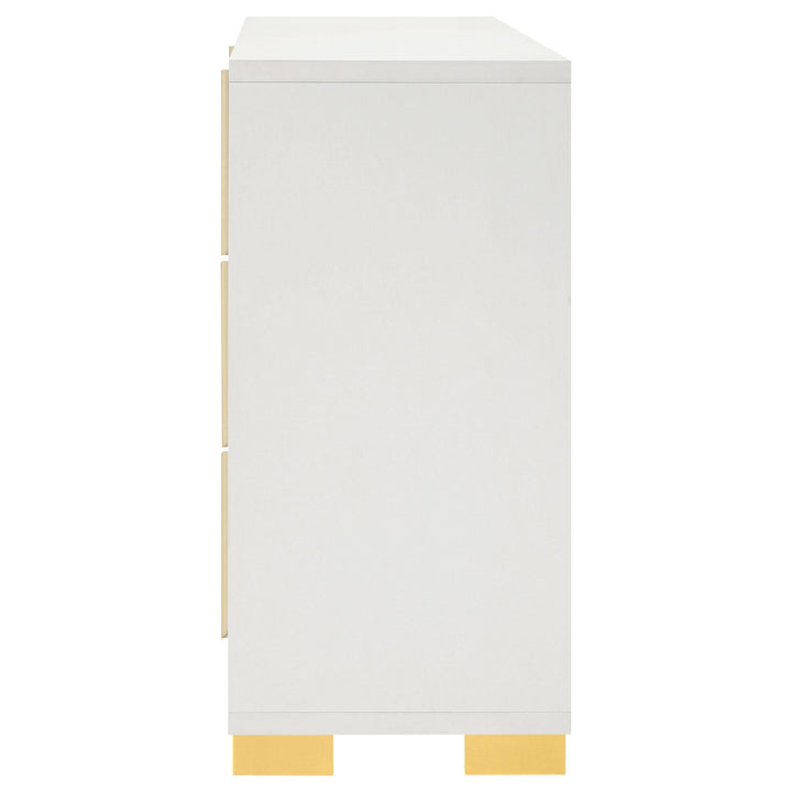 Marceline 6-drawer Dresser White