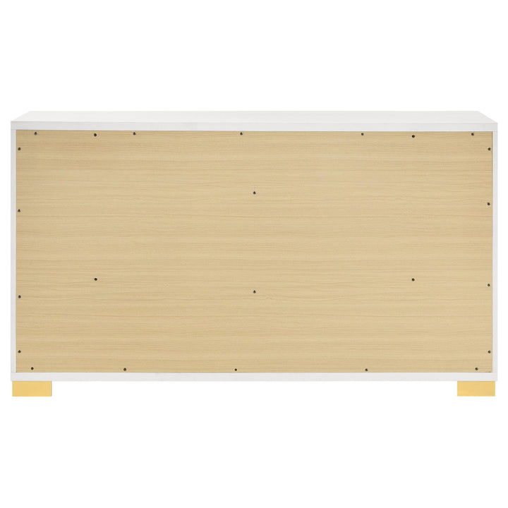 Marceline 6-drawer Dresser White