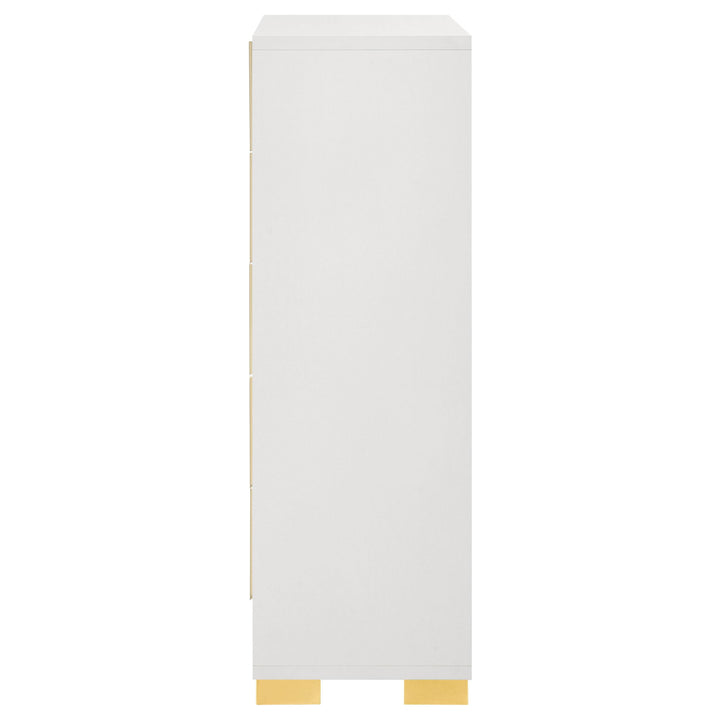 Marceline 5-drawer Bedroom Chest White
