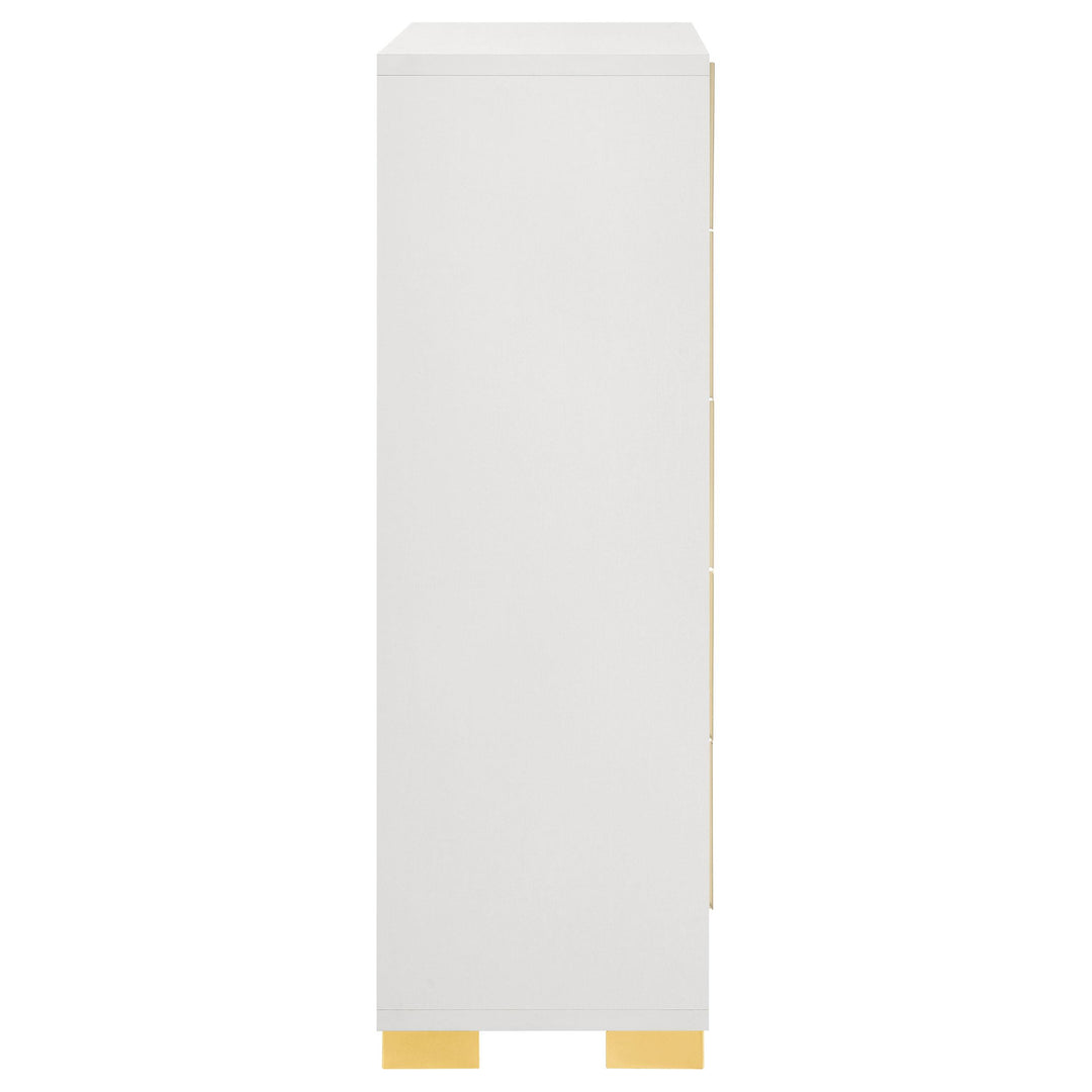 Marceline 5-drawer Bedroom Chest White