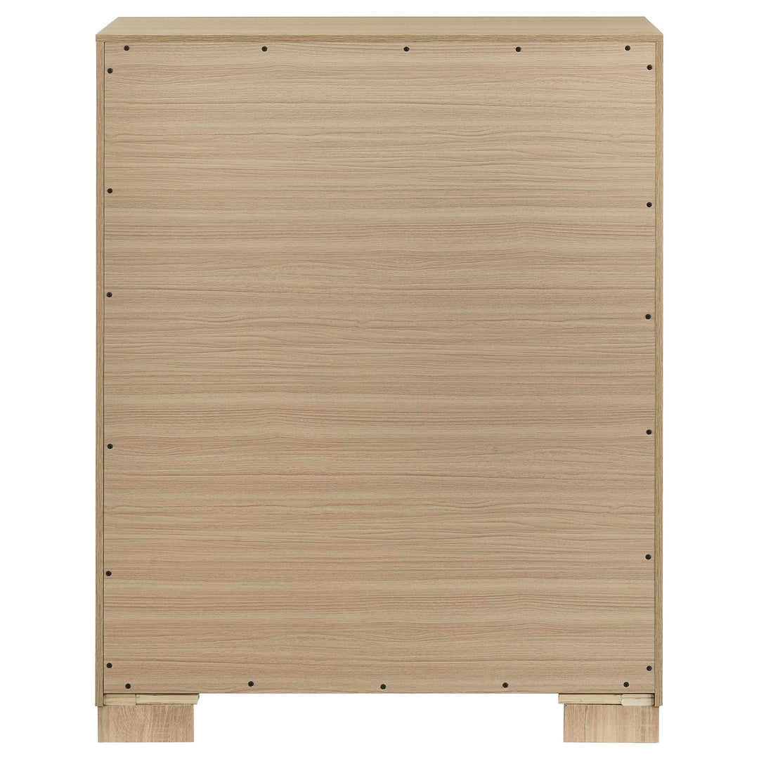 Arielle 4-drawer Bedroom Chest of Drawers Light Oak