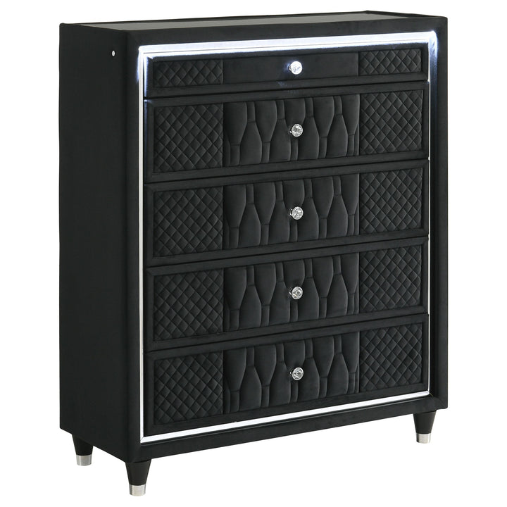 Lorient 5-piece California King Bedroom Set Black