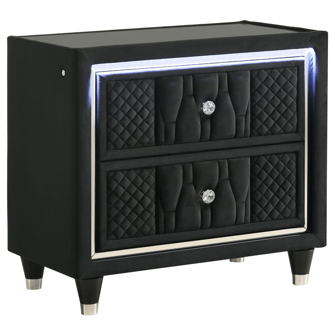 Lorient 4-piece Queen Bedroom Set Black
