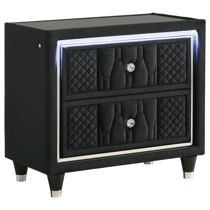 Lorient 4-piece Queen Bedroom Set Black