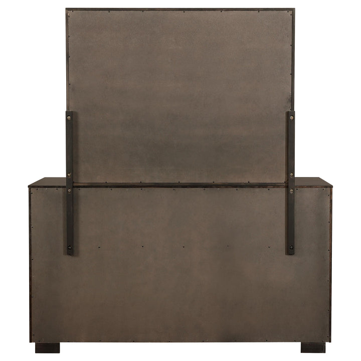 Durango 8-drawer Dresser with Mirror Smoked Peppercorn