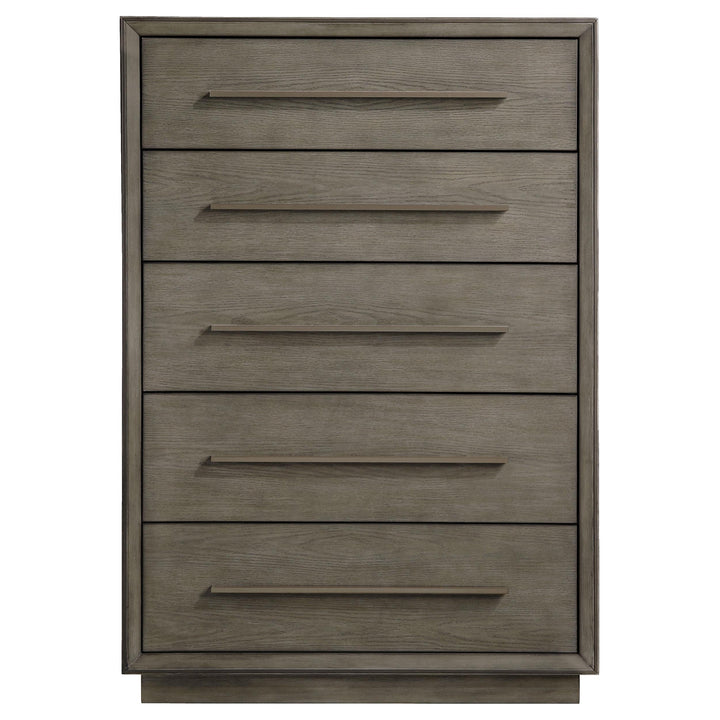 Durango 5-drawer Bedroom Chest Taupe Oak