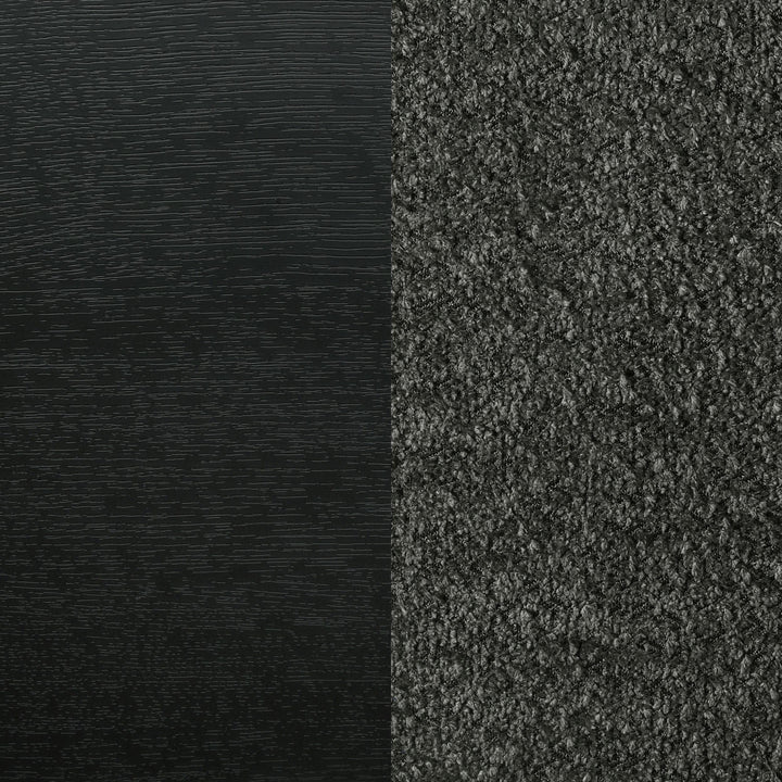 Cavelle 51-inch Upholstered Full Panel Bed Black