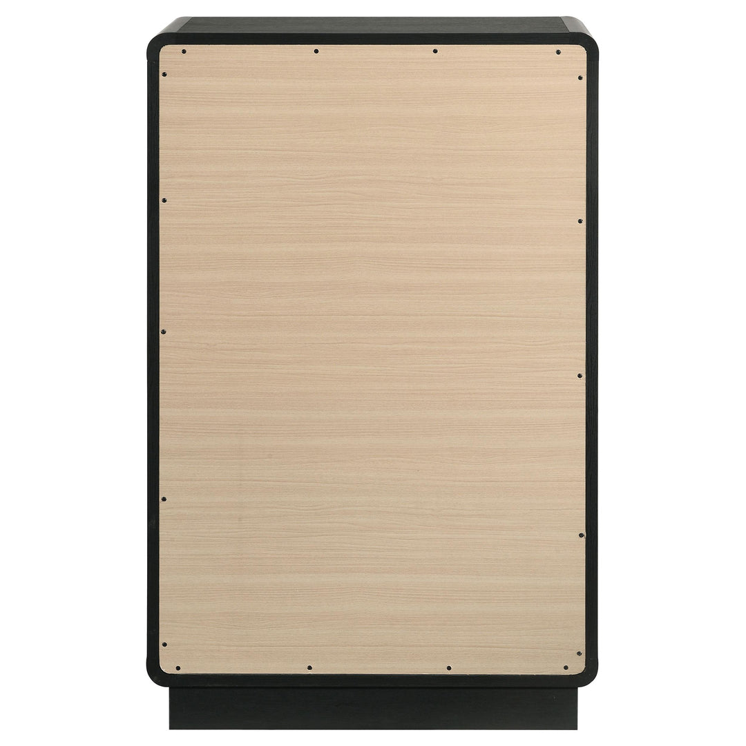 Cavelle 5-drawer Chest of Drawers Black