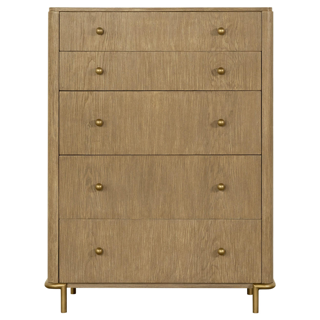 Arini 5-piece California King Bedroom Set Cream and Sand Wash